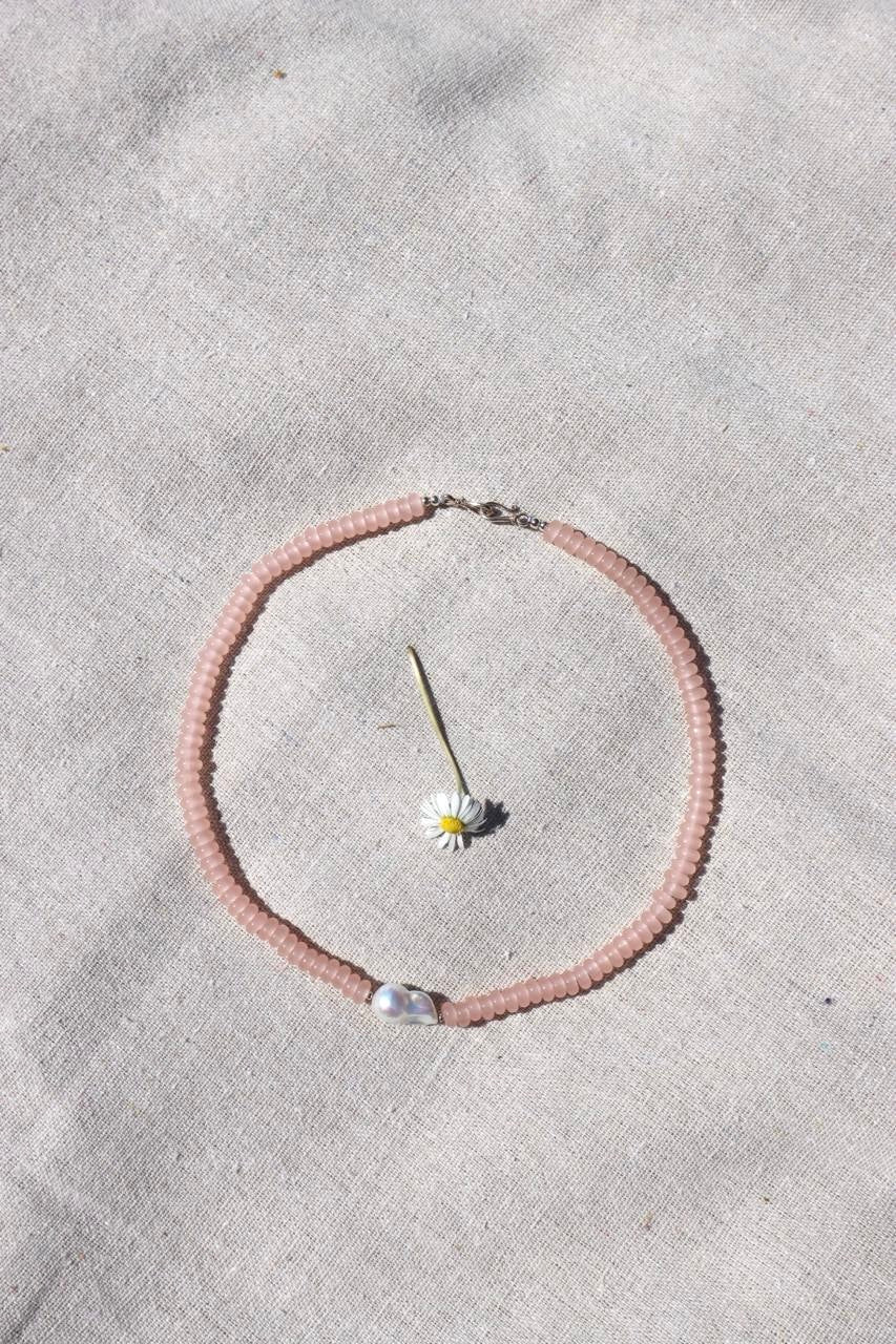Ethereal Parel Ketting (Roze)