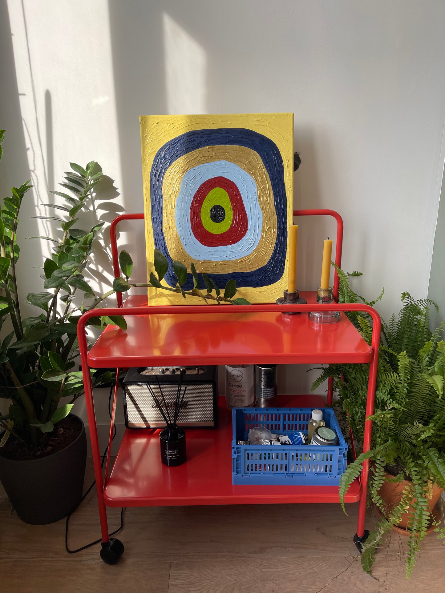 Contemporary Minimalist Canvas, Oil painting 40*50 cm