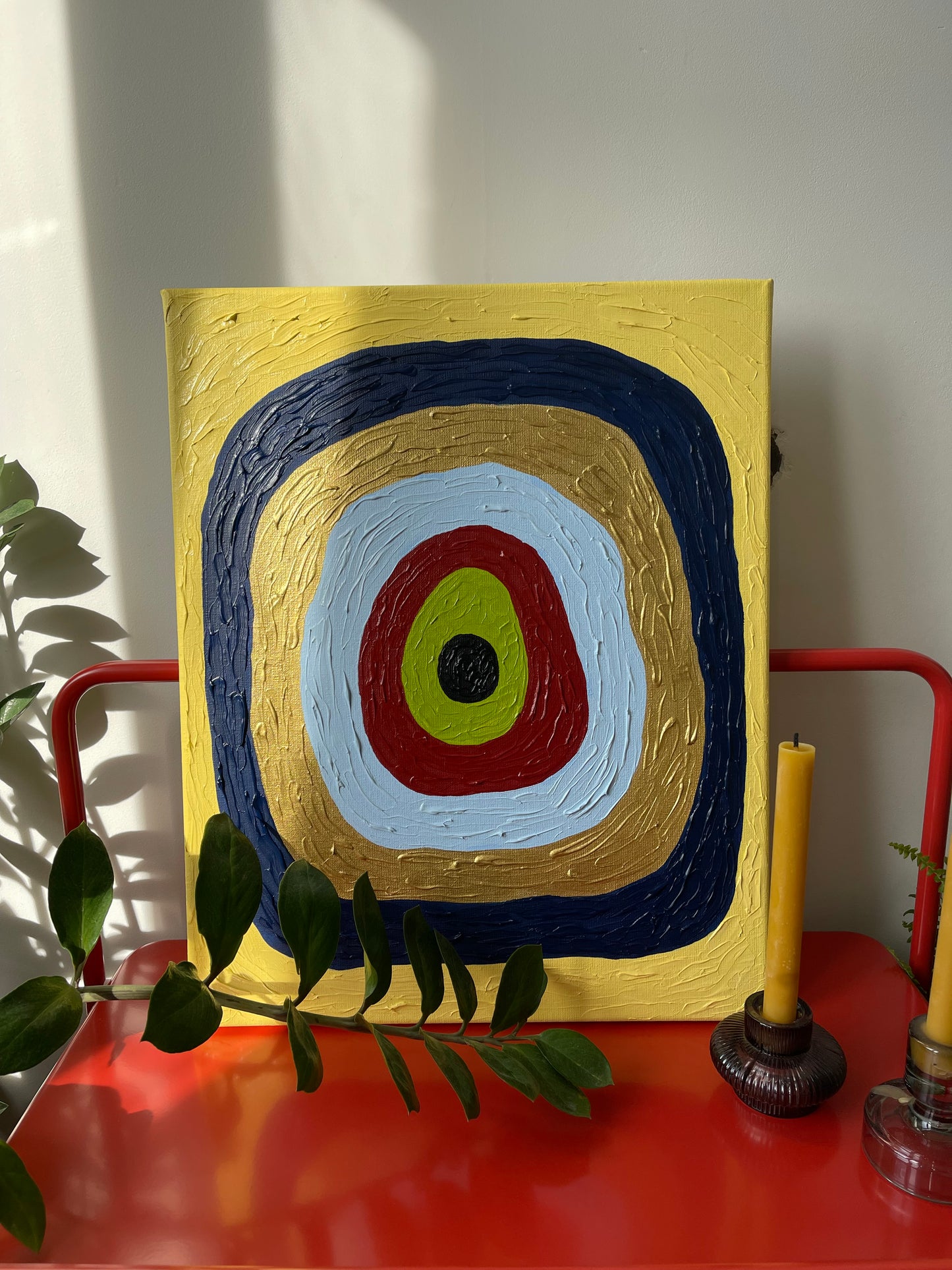 Contemporary Minimalist Canvas, Oil painting 40*50 cm