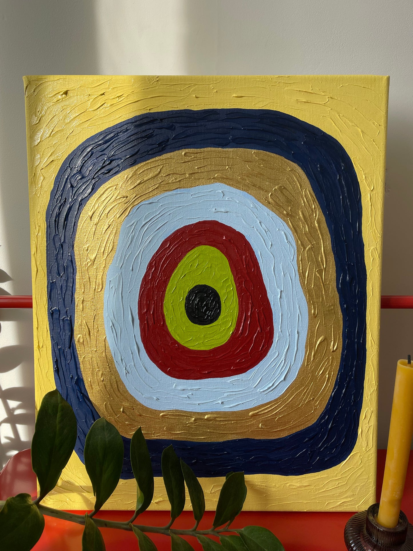 Contemporary Minimalist Canvas, Oil painting 40*50 cm