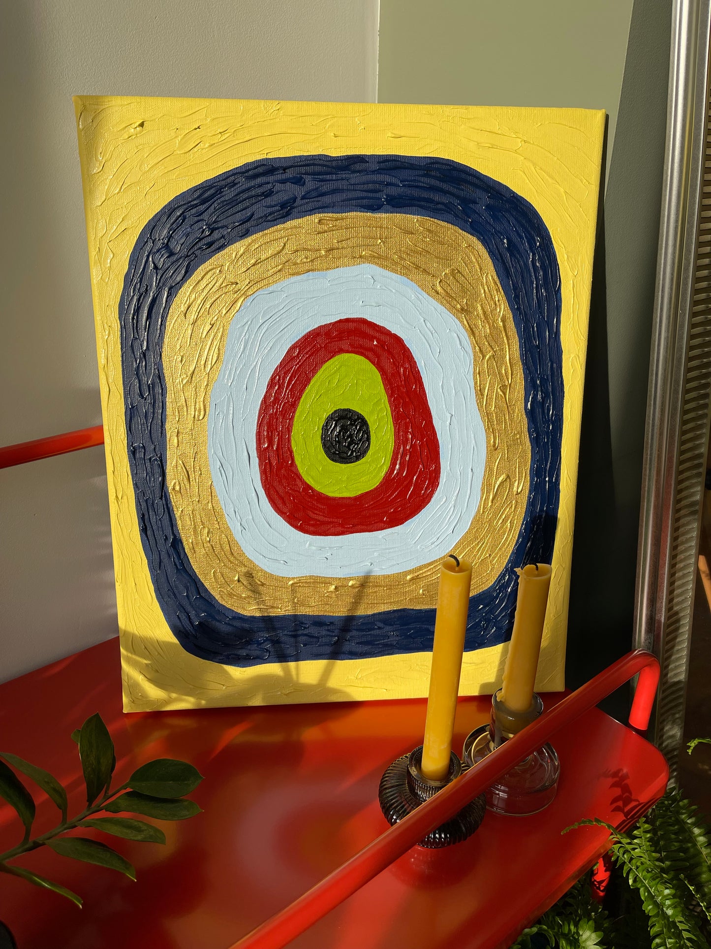 Contemporary Minimalist Canvas, Oil painting 40*50 cm