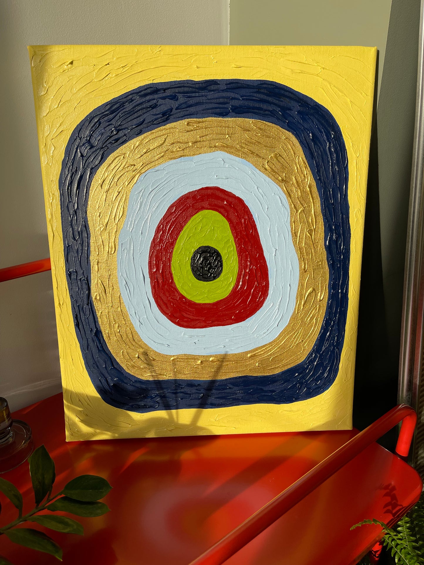 Contemporary Minimalist Canvas, Oil painting 40*50 cm