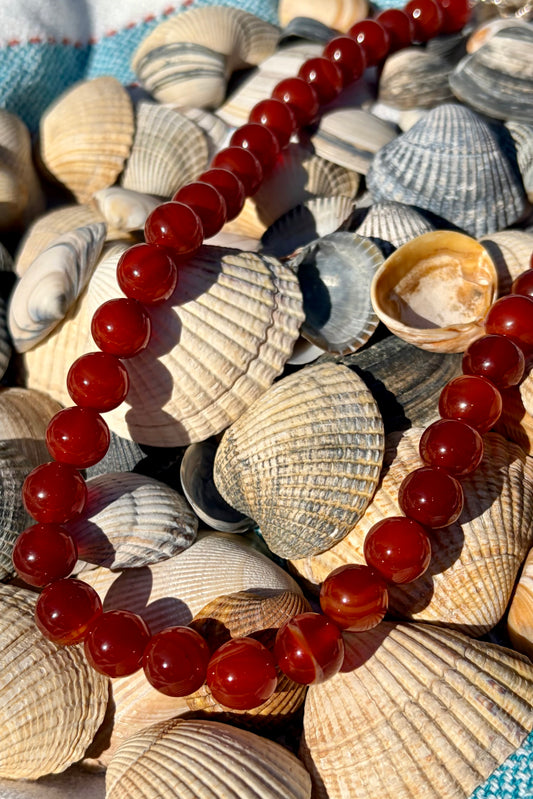 Red Agate Necklace