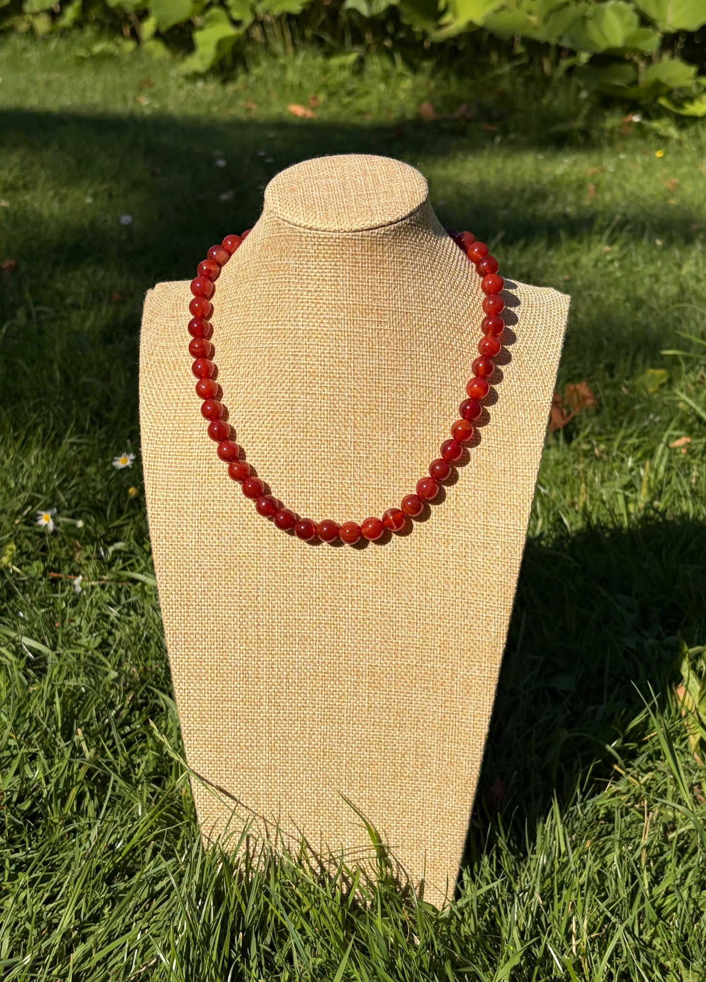 Red Agate Necklace
