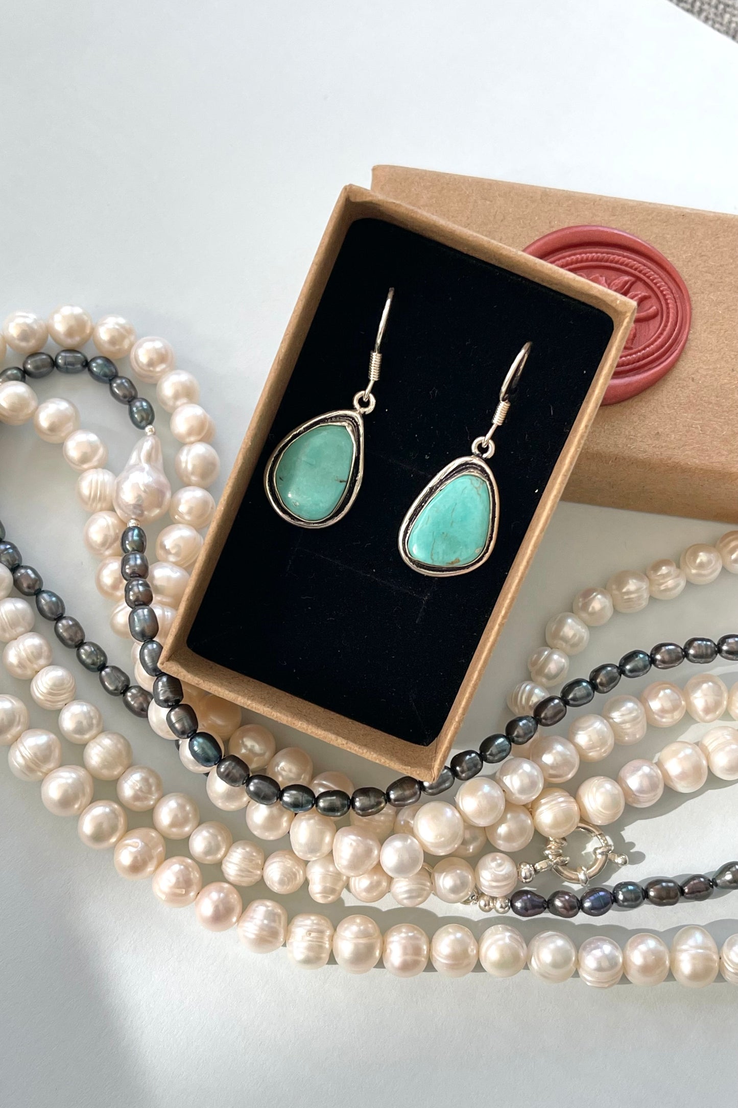 Turquoise Tale Earrings
