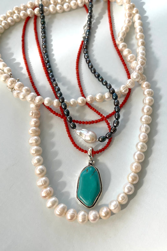 Freshwater Pearl Necklace – 55 cm