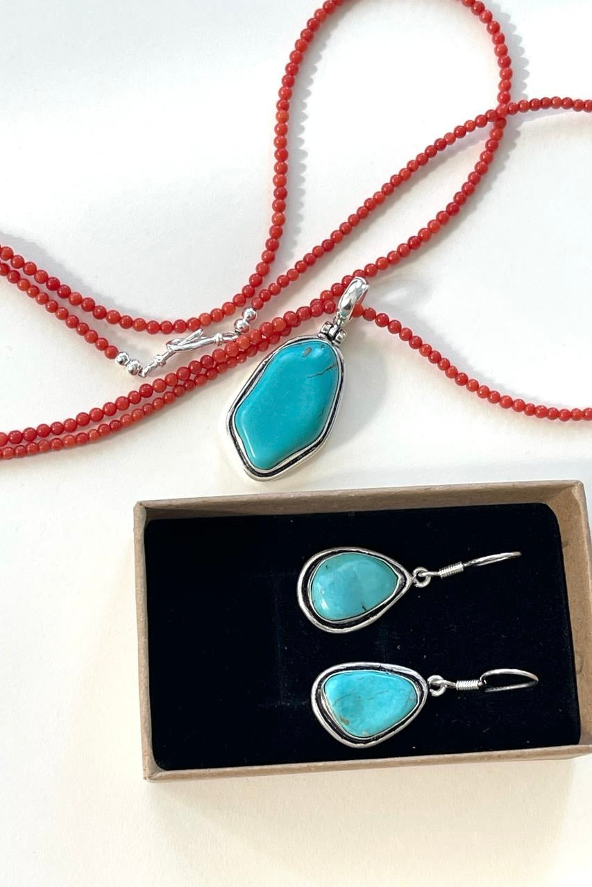 Turquoise Tale Earrings