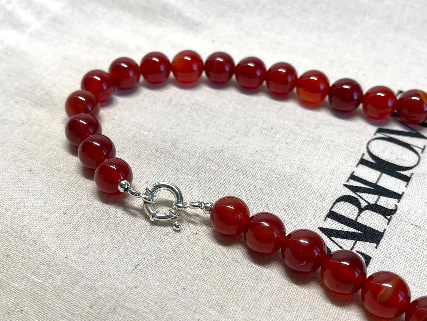 Red Agate Necklace